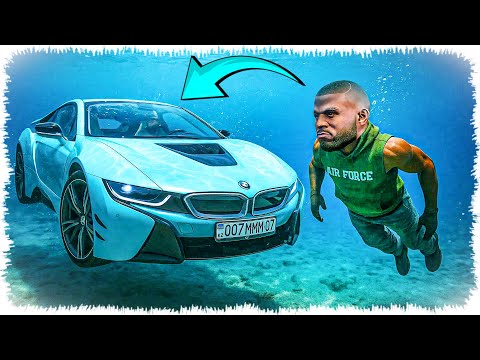 Видео: Джонни мұхиттың астынан БМВ тауып алды (GTA V)
