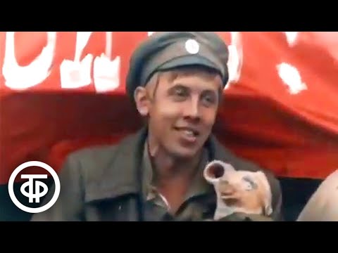 Видео: Песня Бумбараша на паровозе из фильма "Бумбараш". Поёт Валерий Золотухин (1971)