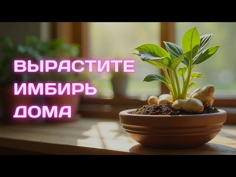 Видео: Как вырастить имбирь дома БЕЗ ПРОБЛЕМ