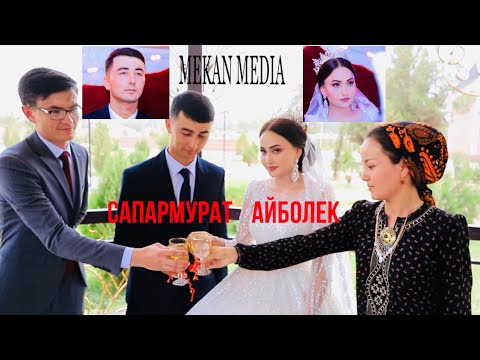 Видео: Сапармурат & Айболек..Туркменская свадьба в Таджикистане.2- часть. ​⁠@MEKANMEDIA