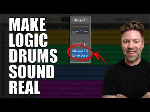 Видео: РЕАЛЬНО звучащие LOGIC DRUMS (всего с ДВУМЯ плагинами)