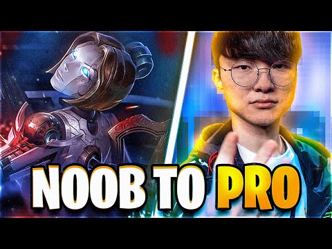 Видео: Нуб из лиги пробует Ориану из FAKER!?