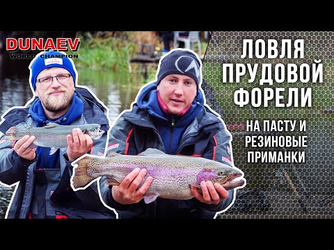 Видео: Форель на пасту. Ловля на спиннинг и фидер