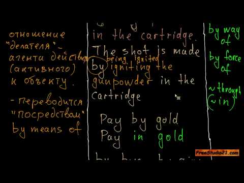 Видео: Предлог BY - употребление в технических текстах - part 3