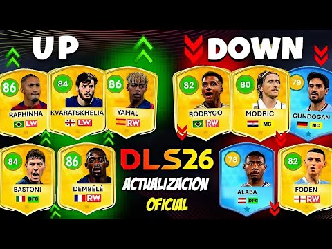 Видео: DLS 26 | 😱 ПРОГНОЗ ОБНОВЛЕНИЯ РЕЙТИНГОВ ИГРОКОВ +222 🔥 С Роналду, Месси, Ямалом, Дембеле и другими