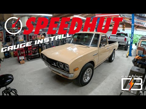 Видео: 1978 Datsun 620 — установка датчика Speedhut