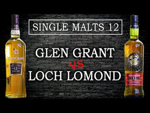 Видео: Glen Grant 12 vs Loch Lomond 12. Сингл-молты 12 лет: Часть 5.