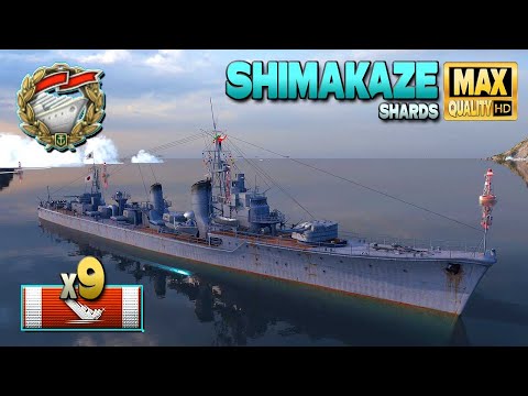 Видео: Эсминец «Симакадзе»: 9 кораблей и одиночный воин - World of Warships