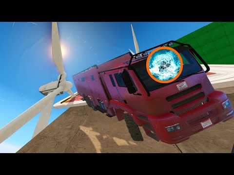 Видео: КВАНТУМЕЦ НАСТАВИЛ ВЕТРЯКОВ В НОВОМ СПУСКЕ GTA 5
