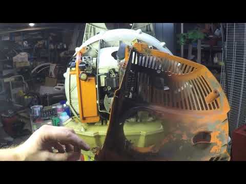Видео: Ремонт воздуходувки Stihl BR600 Часть 1