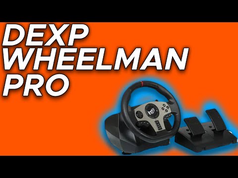 Видео: ОБЗОР НА МОЙ НОВЫЙ РУЛЬ - DEXP WHEELMAN PRO