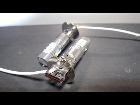 Видео: Светодиодные ДХО Daewoo Lanos - экономим топливо