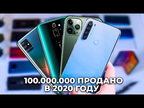 Видео: Самые Популярные Смартфоны В 2020 Году