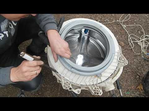 Видео: Как запаять бак от стиральной машины Ardo.