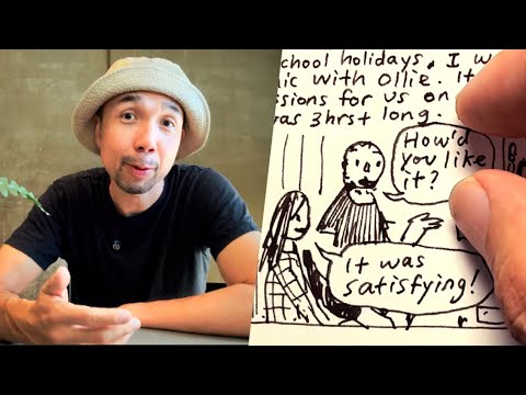 Видео: Комиксы для дневника рисования: тонкая настройка