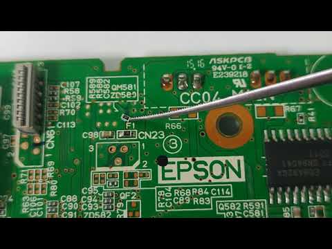 Видео: Ремонт принтера Epson L222. Не печатает, белый лист.