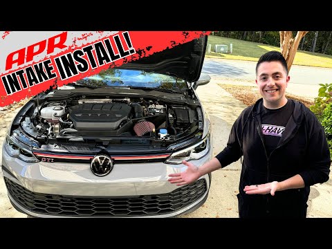 Видео: Установка одного из самых громких воздухозаборников на мой MK8 GTI!