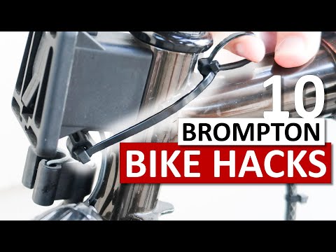 Видео: 10 велосипедных лайфхаков для вашего Brompton