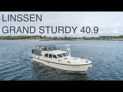 Видео: Это не яхта, это дом на воде - LINSSEN GRAND STURDY 40.9 #linssen