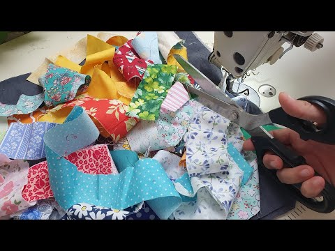 Видео: Я сделала что-то прекрасное из обрезков ткани | Простой и удачный проект в стиле пэчворк