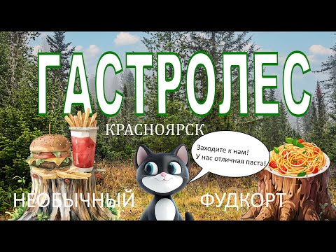 Видео: ГАСТРОЛЕС. НЕОБЫЧНЫЙ ФУДКОРТ В КРАСНОЯРСКЕ. РОБОКОТ. МНОГО ЕДЫ