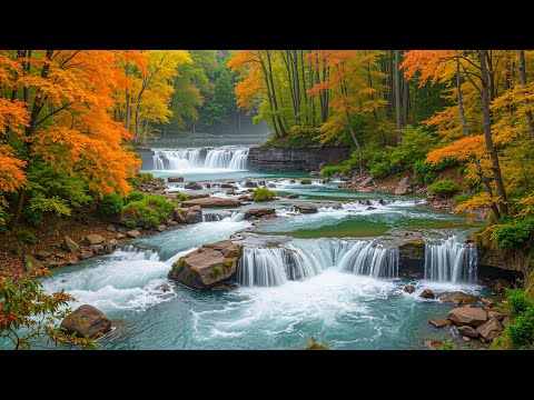 Видео: Красивый осенний пейзаж 🍁 Успокаивающая осенняя музыка для исцеления