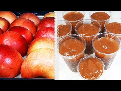 Видео: 🎯 Как за 5 минут приготовить ГУСТОЕ яблочное пюре БЕЗ уваривания и сахара — идеальная заготовка! 🍏