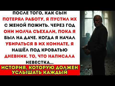 Видео: «СПАСИБО ЗА ВСЁ, отец!» - сын с женой съехали, оставив записку. Но под кроватью я нашел их ДНЕВНИК…