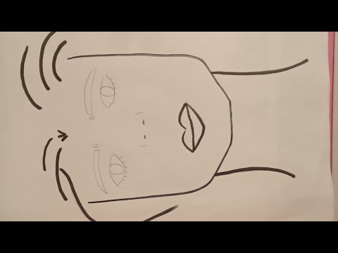 Видео: АСМР крашу нарисованную девушку 💕🪐