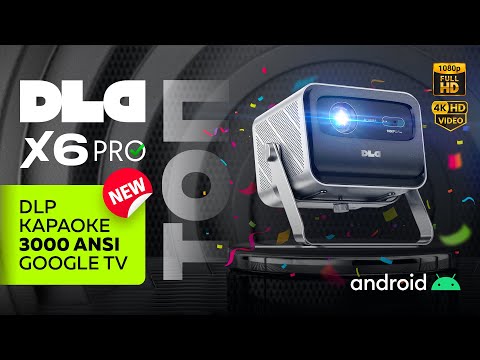 Видео: Обзор на топовый dlp проектор DLD X6 PRO - 3000 ANSI, караоке, Google TV. Сравнение с Thundeal TD98