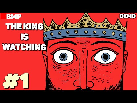 Видео: The King is watching - Demo - Строим оборону замка - Первый взгляд #1