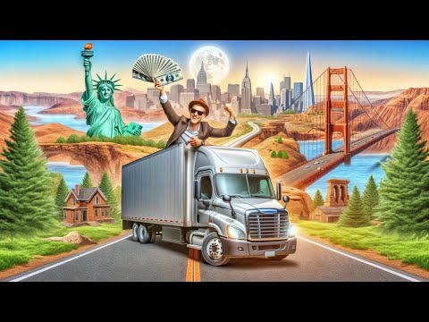 Видео: Как стать дальнобойщиком в США?