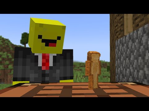 Видео: Minecraft, но наш размер случаен...