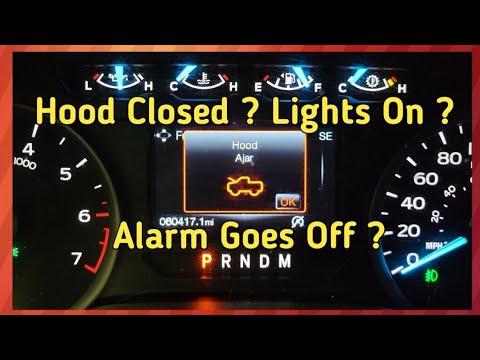 Видео: КАК УСТРАНИТЬ НЕИСПРАВНОСТЬ, ВЫЗЫВАЮЩУЮ НЕЗАКРЫТЫЙ КАПОТ НА FORD F150 2015–2020 ГОДАХ. ПРЕДУПРЕЖД...