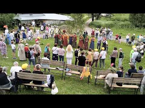 Видео: Троицын день в Ясной поляне 23.06.2024г.