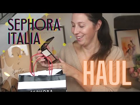 Видео: SEPHORA ITALIA. РАСПАКОВКА ПОСЫЛКИ И ПЕРВЫЕ ВПЕЧАТЛЕНИЯ