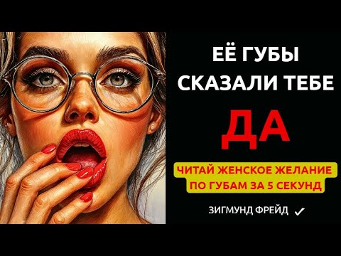 Видео: 👉 ЭТОТ ЖЕСТ ГУБАМИ Означает Больше, Чем 1000 Слов «Я ХОЧУ ТЕБЯ» | Теория Фрейда