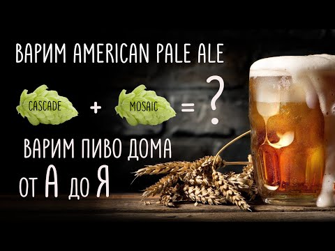 Видео: American Pale Ale. Варим пиво дома АПА.