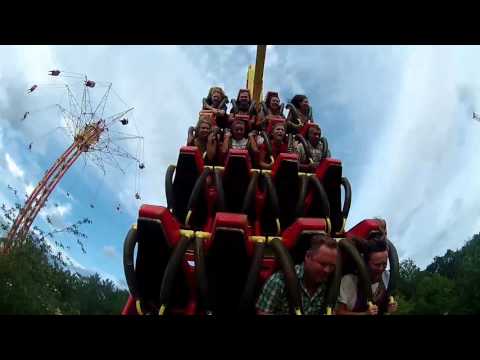 Видео: Гигантские качели "Марс". Екатеринбург. ЦПКиО им. Маяковского. Giant swing "Mars".  Yekaterinburg.