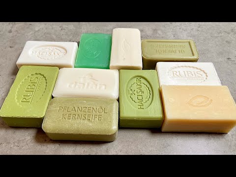 Видео: ASMR soap cutting Relaxing sounds АСМР мыло Хруст мыла