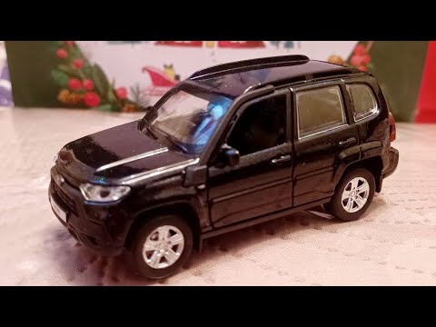 Видео: обзор / распаковка / niva treval / технопарк 1/36