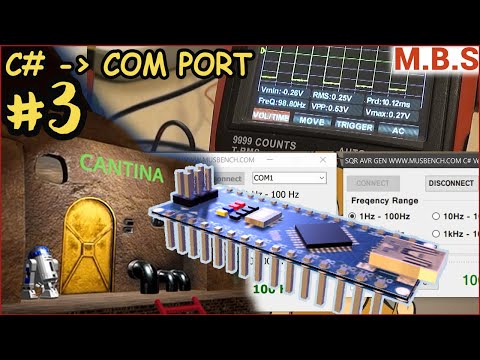 Видео: C# и Arduino Часть 3. Перенос кода из Delphi в C Sharp [ГЕНЕРАТОР на ARDUINO 1Гц - 8 MHz]