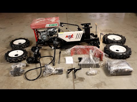 Видео: Сборка минитрактора Агромаш МТ 110