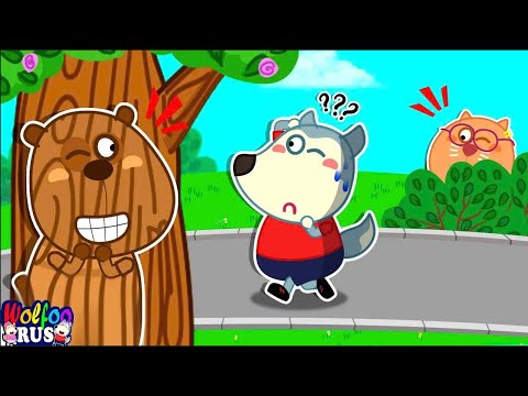 Видео: О нет, где Пандо? - Друзья играют в прятки с Вулфу | Wolfoo Russian New Episodes