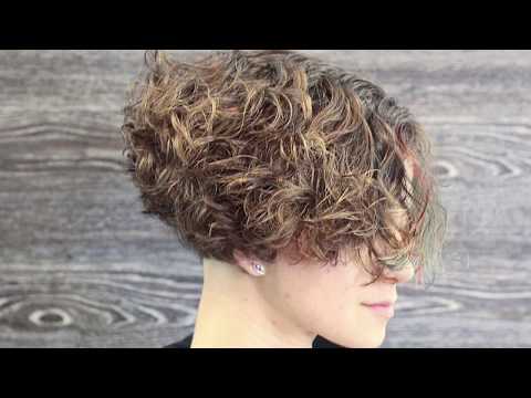 Видео: Школа ШТЭРН | Стрижка: комбинация квадратная линия + градуировка