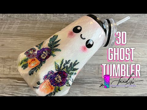 Видео: Учебное пособие по созданию 3D-призрачного стакана | простое руководство для начинающих