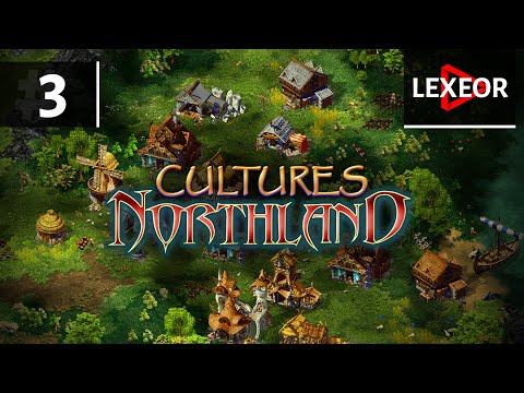 Видео: Cultures 3: Northland #3 - Расширение деревни