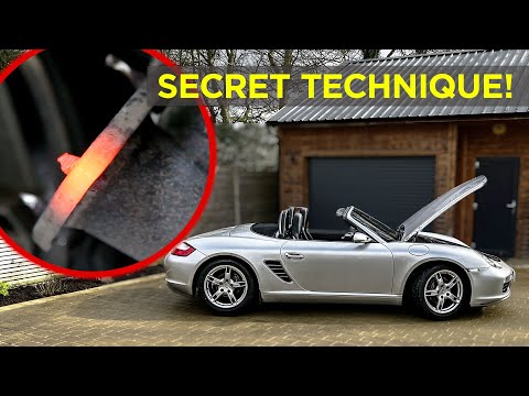 Видео: Как снять болты выхлопной системы Boxster | Реставрация Porsche, часть 10
