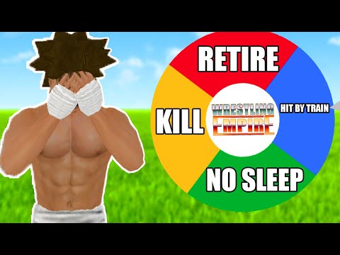 Видео: ЭТО КОЛЕСО РЕШАЕТ МОЮ СУДЬБУ В WRESTLING EMPIRE