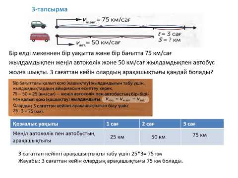 Видео: 4 сынып, ІІІ тоқсан, математика, №89 сабақ